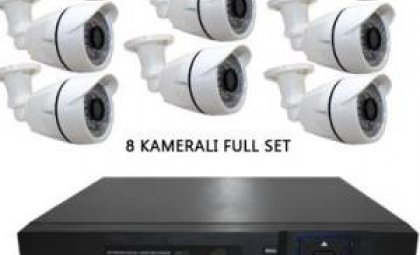 8 kameralı Ful kamera sistemi